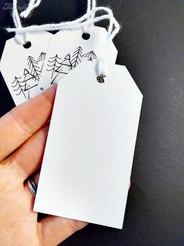 Geschenkanhänger Karte Merry Christmas